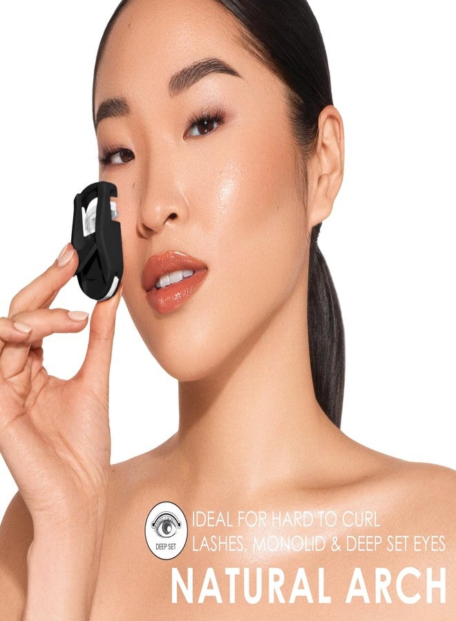 جابونيسك أداة تجعيد الرموش للسفر من جابونيسك (أسود، عبوة من قطعتين) - Image 2